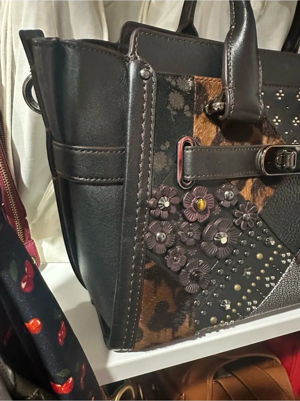 Coach Quilted Canyon Swagger 27